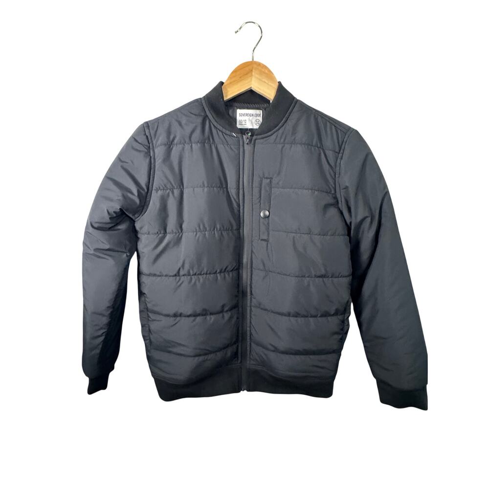 Soverign Code EASE Black Puffer Jacket Medium NEW
